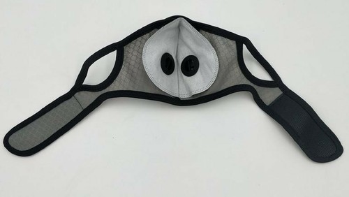 Grau Tarnfarbe Hoch Höhe Laufen Cardio Training Maske Fitness Elevation Mma UK - Bild 3 von 5
