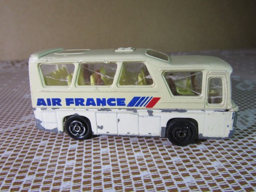 788Z Vintage Majorette 262 Frankreich Kleinbus Air Frankreich Weiß Ho 1:87 - Bild 5 von 7