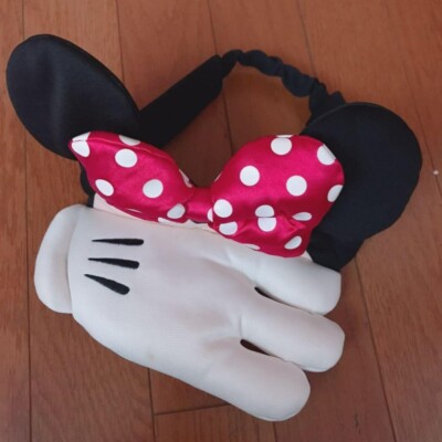 Tokyo Disney Resort Minnie Mouse Sun visor Headband Fun Cap