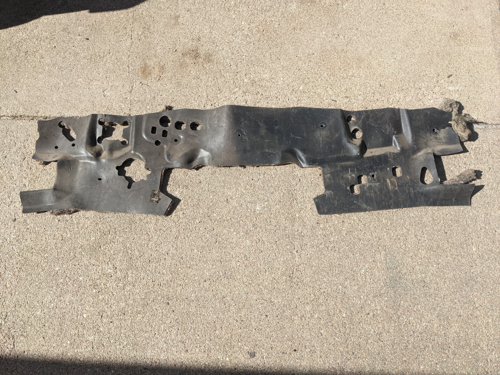 1990-1993 MAZDA MIATA FRONT FIREWALL BULKHEAD SEAT CARPET BLACK