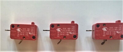 3 Stück Marquardt Mikroschalter 250 V/AC 10A T125 R44 