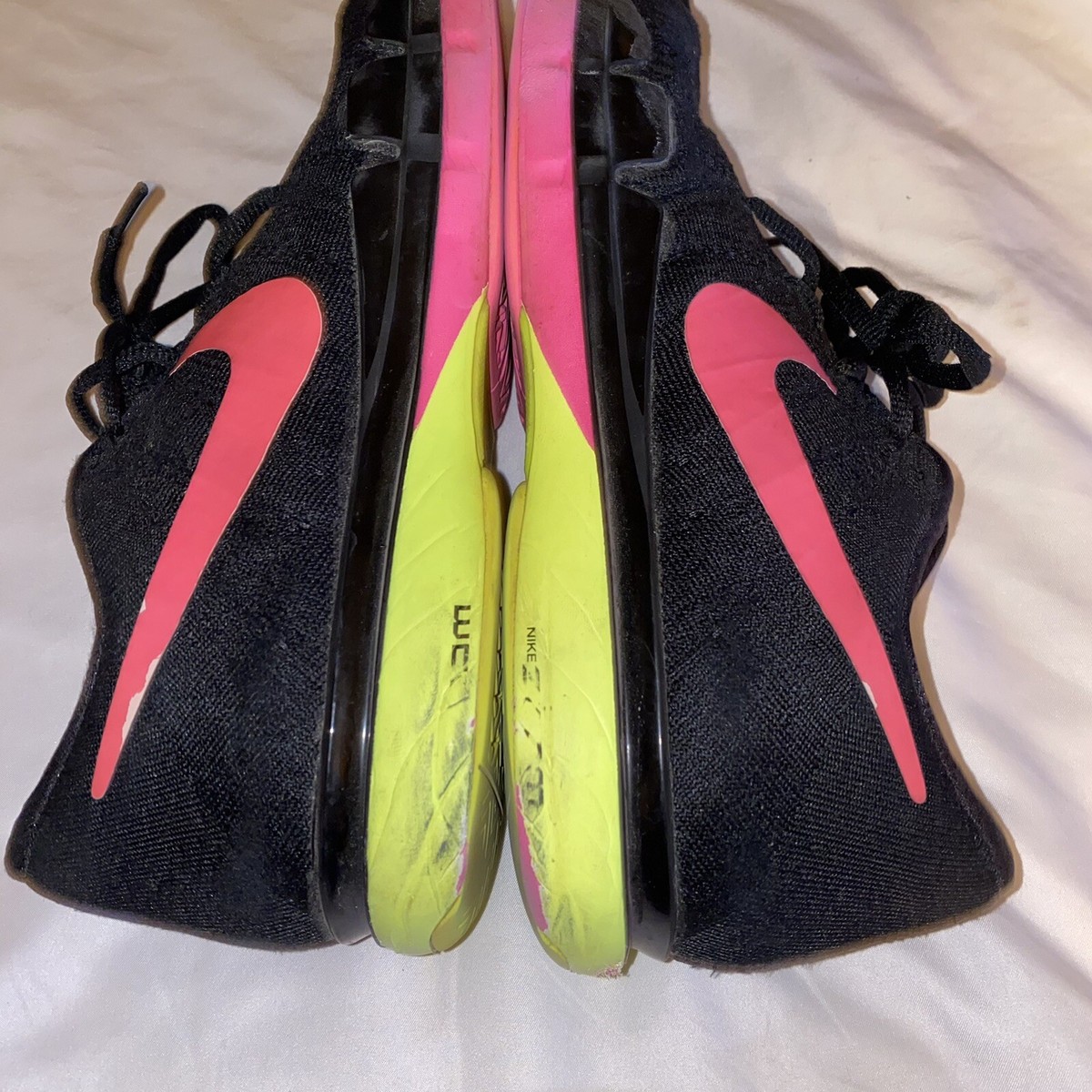Nike Zoom Vapor RF Roger Federer FlyKnit Sneakers Men Size‎ 10 Black Blast-Volt Nike Zoom Vapor RF Roger Federer FlyKnit Sneakers Mens 13  main image 4