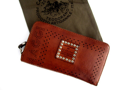 NEU !!! Campomaggi Geldbörse Leder cognac mit Etikett - !!! SONDERPREIS !!!
