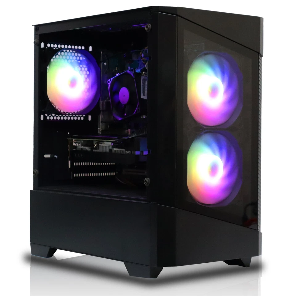 Desktop Gaming PC Intel Core i7 32GB RAM 2TB HDD + 240GB SSD Windows 10 Computer