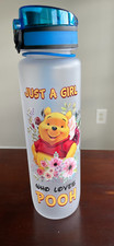 Winnie Pooh 32oz Water Track Bottle .new