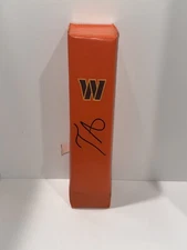 TREY AMOS SIGNED TOUCHDOWN PYLON WASHINGTON COMMANDERS NFL STAR PROOF JSA COA