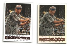 Fred Lindstrom  2003 Topps Gallery HOF -  Base & Artist Proof - # 61 / NY Giants