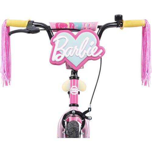 Barbie Malibu Bike Kids Bike Bicycle 40cm (4-7 years) Removable Training Wheel - Picture 3 of 5