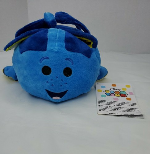 Disney Finding Dory 9 1/2" Tsum Tsum Peluche Set con 4 Mini 3 1/2'' Nuovo con etichette - Foto 7 di 9