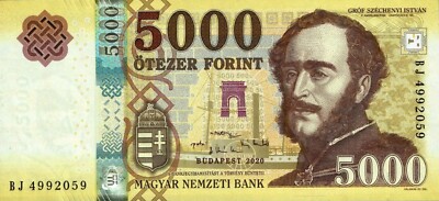 Banknote Pounds To Huf Money 5000 Huf To Gbp Hungary 5000 Forint