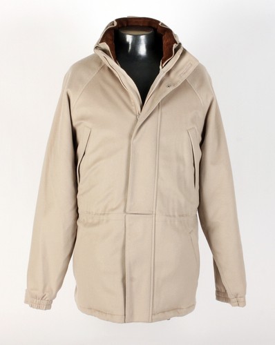 Loro Piana 100% Cashmere / Suede Trim Icer Jacket - Beige - XL - $5900 Retail - Picture 2 of 18