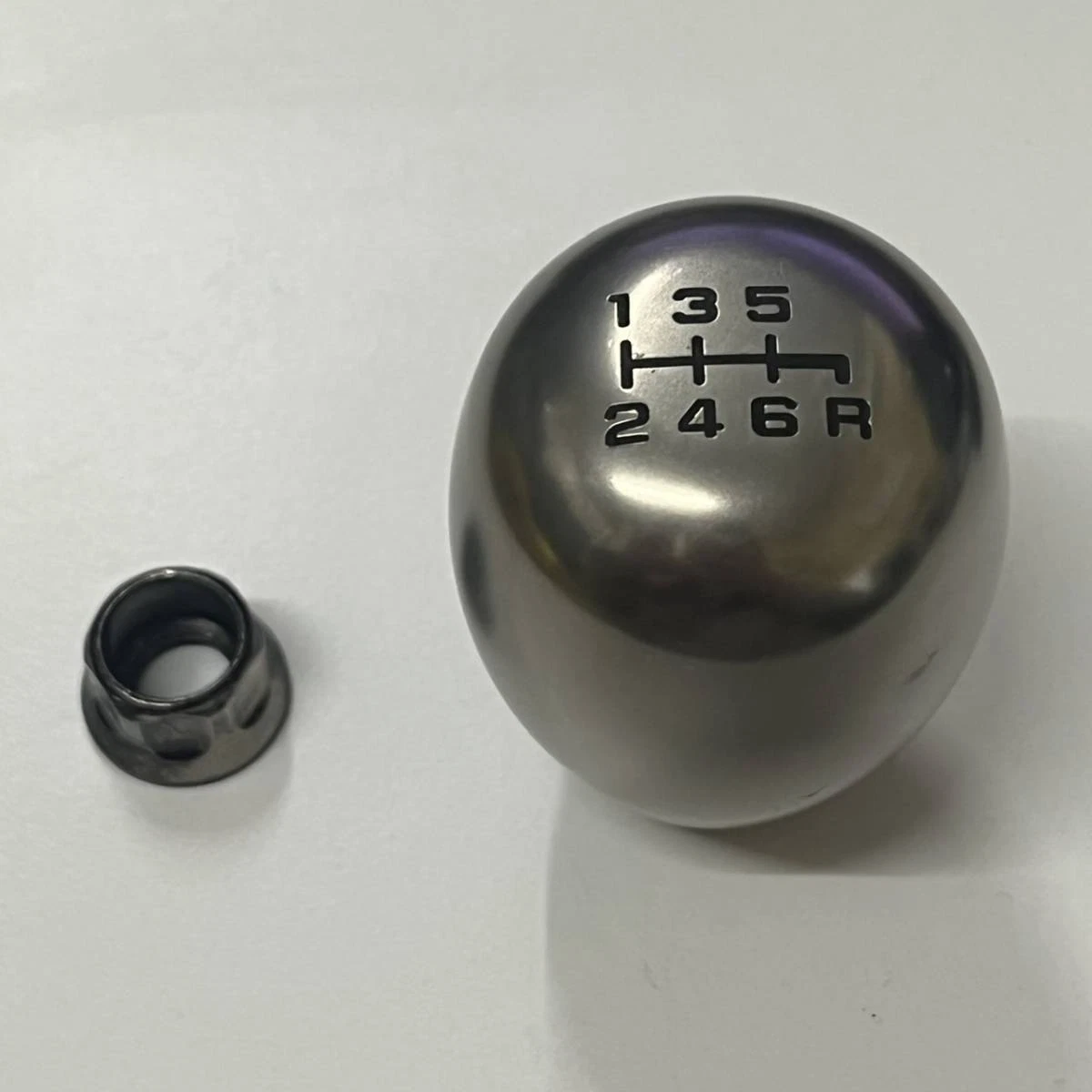 Honda S2000 genuine option titanium shift knob with new nut eBay