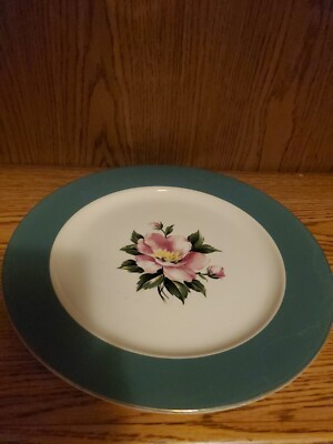 Century Services Corporation- Empire Green Rim 10in Plate