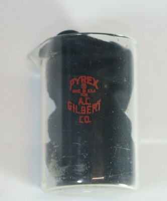 Vintage AC Gilbert Pyrex Glass Beaker, Truly Rare item from Experiment Lab Kit