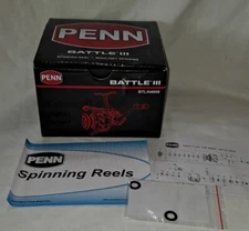 Penn Battle llI 4000 BOX ONLY Fishing Spinning NO Reel BTLllI4000 Parts Empty 