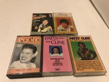 Patsy Cline Cassette Lot - 5 Tapes