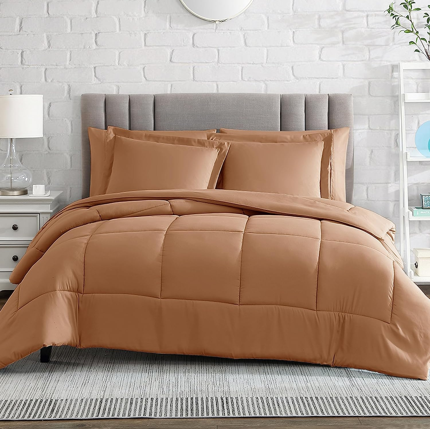 Comforter Set, Extra Warm down Alternative Ultra Soft Microfiber, 2 Pieces Set w-image