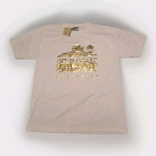 Vintage Racing T-Shirt Formula 1 Gold Coast Grand Prix AUS Single Stitch Size XL - Picture 2 of 12