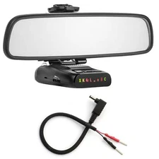 Mirror Mount + DC Mirror Wire Uniden Radar Detector DFR1 DFR3 DFR5 LRD450 LRD550