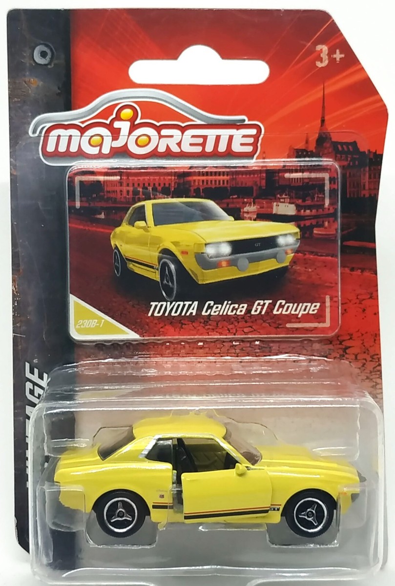 Majorette Toyota Celica GT Coupe Yellow 1:56 (3 inches