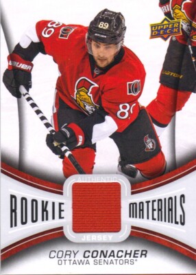2013-14 UPPER DECK ROOKIE MATERIALS HOCKEY ASSORTED SINGLES U-PICK