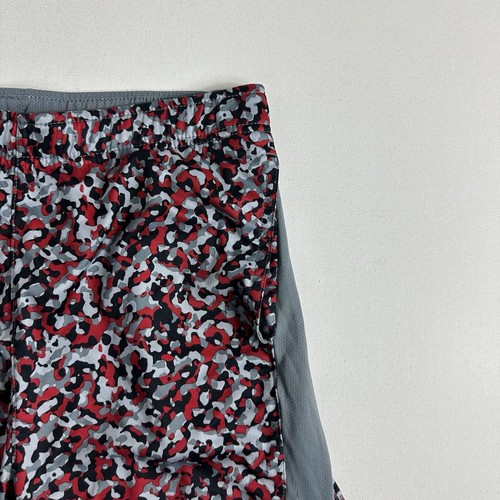 Nike Dri-Fit Camo Basketball Shorts Youth Boys Large Red Camouflage Active Gym - Picture 3 of 6