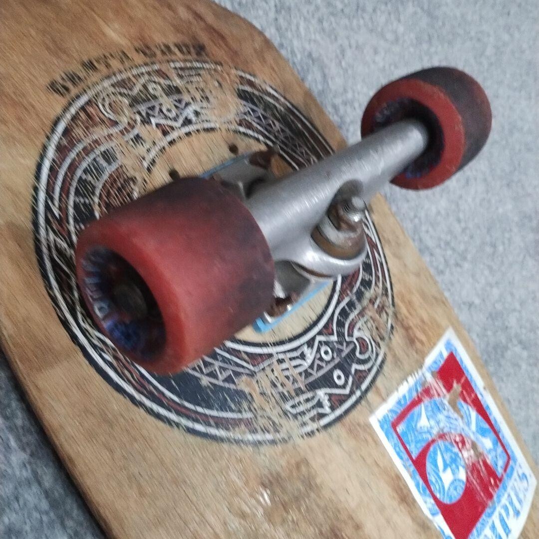 Skateboard Complet Santa Cruz Vintage - Deck Deadstock - Bon état Général