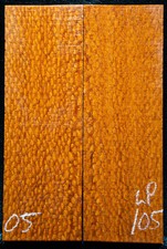 Leopardwood 105 Knife Scales 5"x 1.7"x7/16" see 100 species in my store