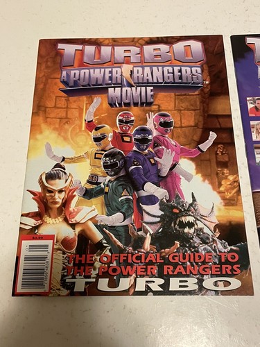 Power Rangers Turbo Official Guide And Magazine. Rare - Picture 2 of 8