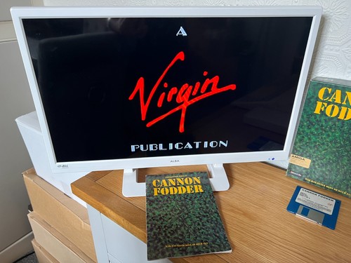 Amiga Cannon Fodder Vintage 1983 Game - Tested Working -👽👾Retro Gift Idea👾👽 - Afbeelding 23 van 24