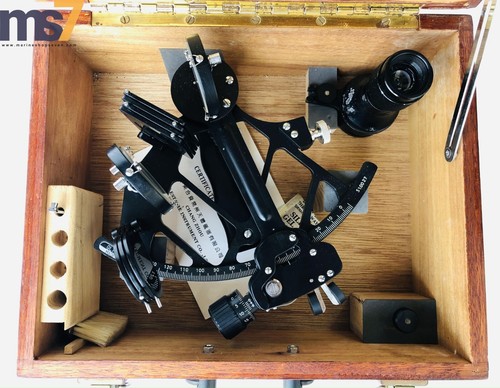 ASTRA IIIB GLH130-40 MARINE SEXTANT NAUTICAL NAVIGATIONAL INSTRUMENT #2 - Picture 13 of 14