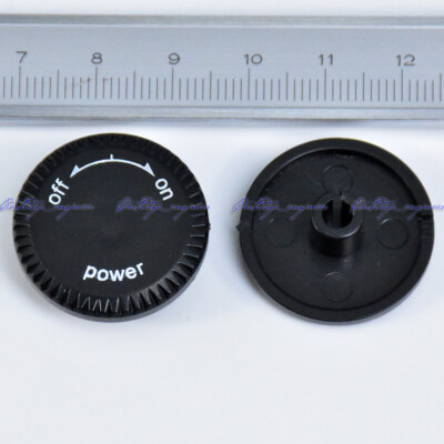 New 30/lot OD25 POWER ON / OFF KNOB FITS TECHNICS sl-1200 sl-1210 MK3D ...