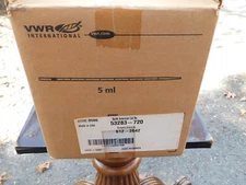 500 VWR 5mL Serological Pipet 5ml in 1/10mm 53283-720 *NEW Old Stock*