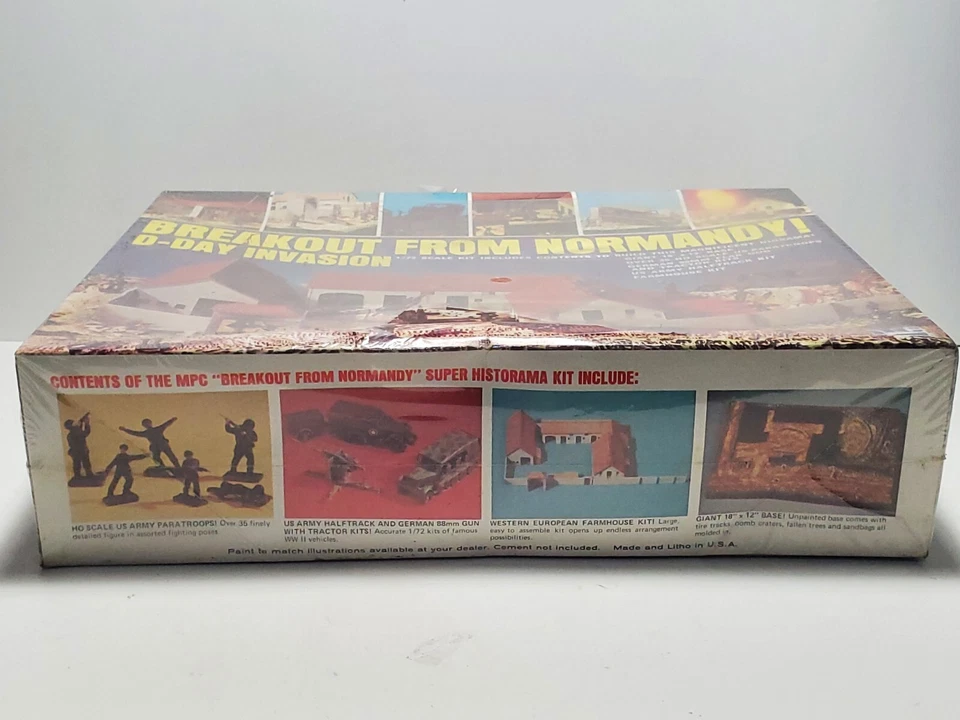 MPC Breakout From Normandy D-DAY Invasion 1:72 Sealed Diorama Set WWII Model Kit - Image 3 of 4