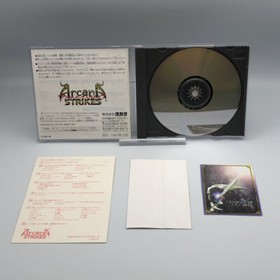 Arcana Strikes W/Spine + Reg card Sega Saturn SS Japan NTSC-J