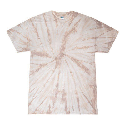 Multi-Color Tie Dye T-Shirts,  Kids & Adults Short Sleeve Cotton Colortone 