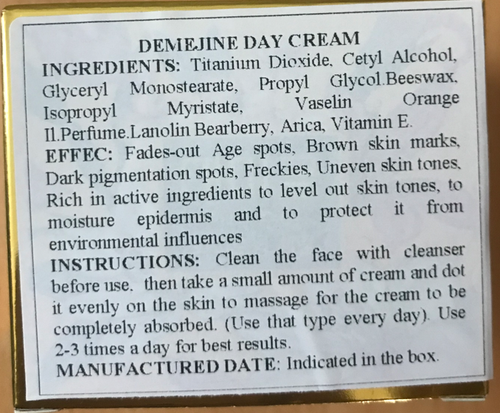 2 combo Demejine Cream: 2x Night Cream & 2x Day Cream Anti acne tri mun dep da - 第 7/18 張圖片