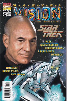 MARVEL VISION  # 20 August 1997 - THE MARVEL FAN MAGAZINE -  MARVEL Comics