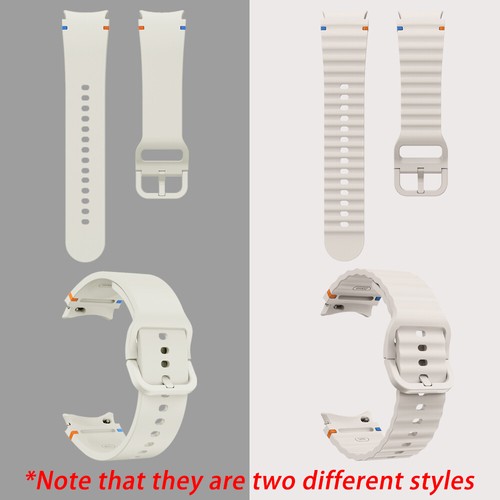 2PCS Silicone Sport Strap Watch Band For Samsung Galaxy Watch 7/6/5/4/FE 40/44mm - 第 2/24 張圖片