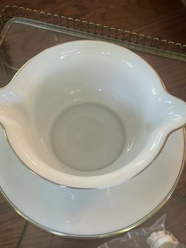 Pirken Hammer Czechoslovakia Gravy Boat Pattern “Greta” ** Rare Find** - Picture 2 of 9