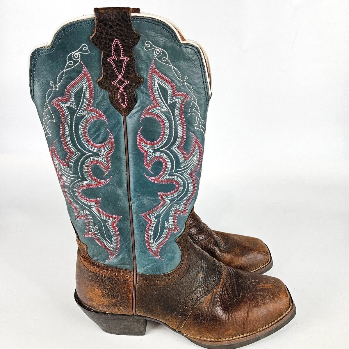 Justin stampede deals punchy cowboy boots