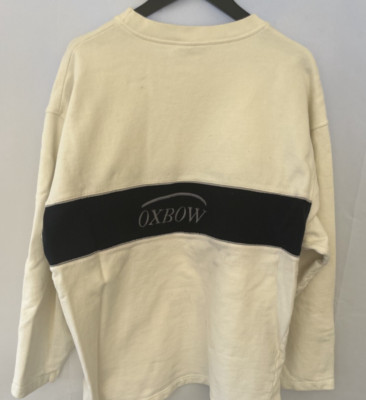 Vintage OXBOW Crewneck Pullover Size XL Ski Snow Surf  Retro Clothing Brand
