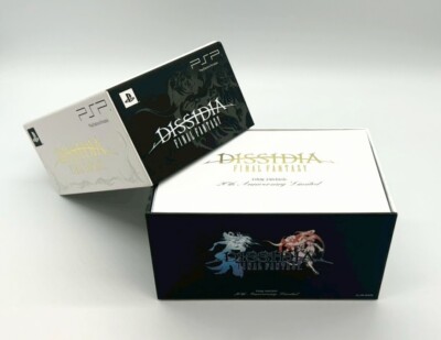PSP 3000 DISSIDIA Final Fantasy FF 20th Anniv. Limited W/Boxed