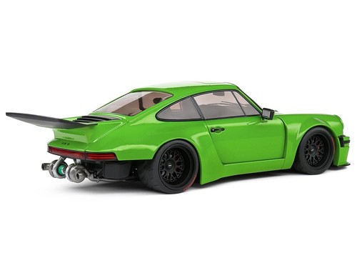 SOLIDO PORSCHE 911 930 KS-R VERT 2022 1/18 DIECAST CAR GREEN S1810502 - Picture 2 of 6