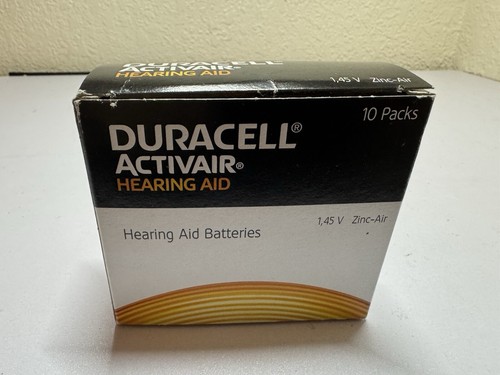 Duracell Activair Größe 10 Hörgerät 10er Pack (60 Batterien) 1,45 V Zink-Luft