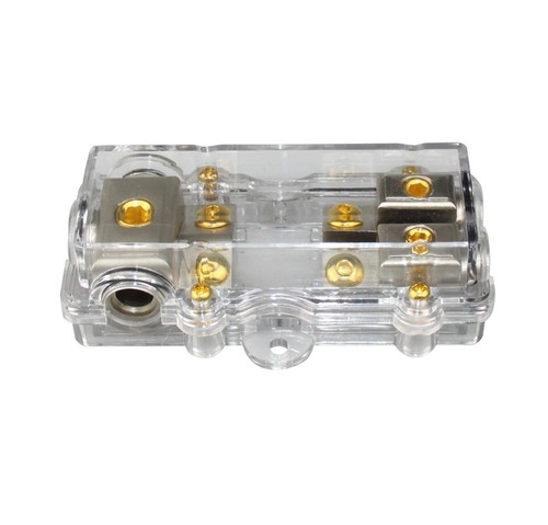 Mini Anl Fuse Fused Distribution Block 4 6 8 10 Gauge 4Pcs 60A Fuses Psf-30N - Picture 2 of 6
