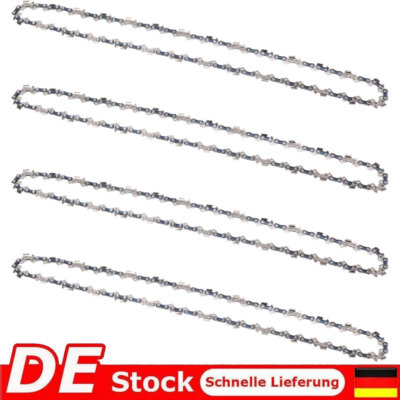 4x Sägekette Halbmeißel 40cm 3/8 LP 1,3mm 56TG ersetzt Oregon 91P056E / 91PX056E