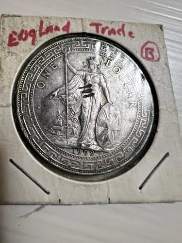 1909B Great Britain Silver Trade Dollar