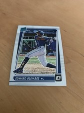 2021 Panini Donruss Optic #97 Edward Olivares Rated Rookie Card RC - Royals