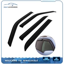 For 1997-2017 Ford Expedition Window Visor Vent Guards Shades Deflectors Black For 1997-2017 Ford Expedition Window Visor Vent Guards Shades Deflectors Black
